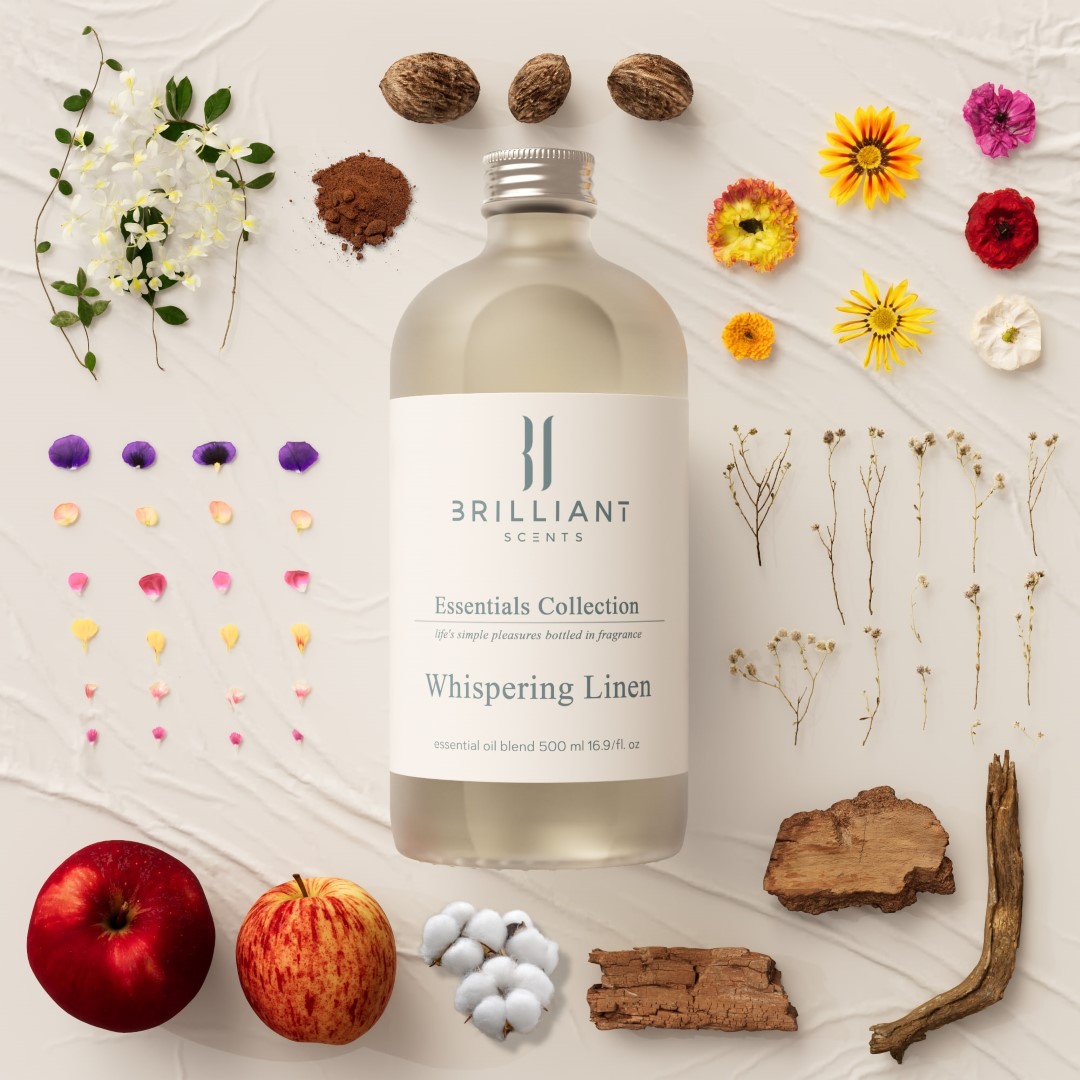 whispering linen 500 ml Brilliant Scents